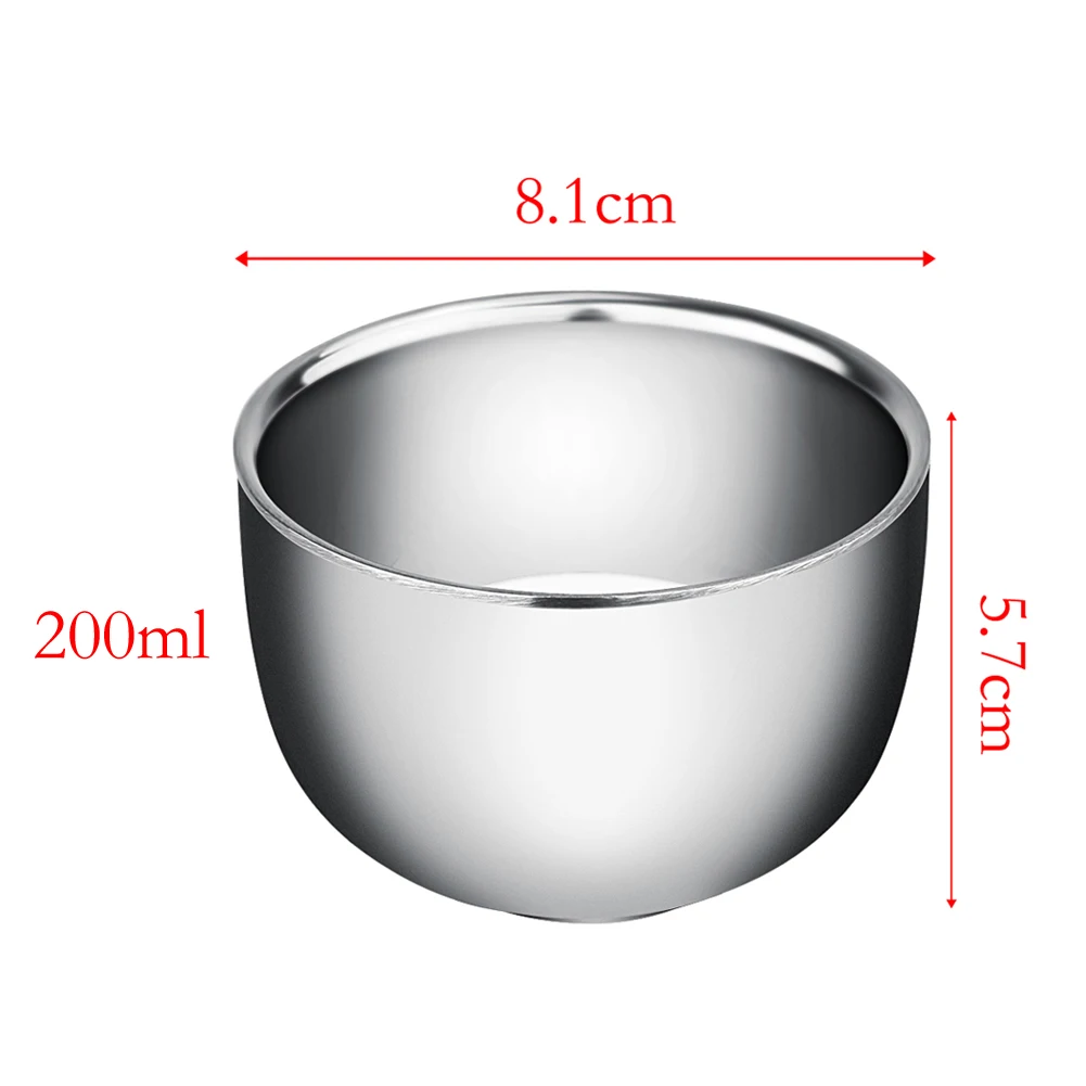 Coffee Milk Mugs Stainless Steel Espresso Mini Thickened Double Layer Soap Cup Heat Insulation Smooth Shaving Mug Bowl Pitcher stainless steel cups,stainless steel cup,coffee cup,stainless steel mug,ceramic coffee cup