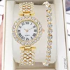 Gypsophila Strap Women's Fashion Watches Simple Starry sky Dial Luxury Quartz Watch Women Clock Rose Gold Pointer Wristwatches 1