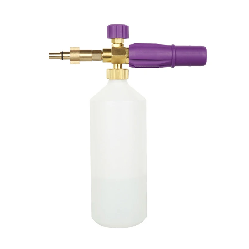 

Пенная насадка для автомойки, пенораспылитель для мыла с регулируемым распылителем