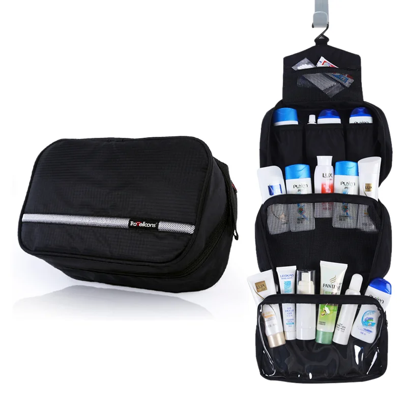 

Men Toiletry Bag Travel Storage Bag Make Up Pouch Toiletries Beauty Organizer Hanging Bag Organizers Bathroom Makeup Storage Bag
