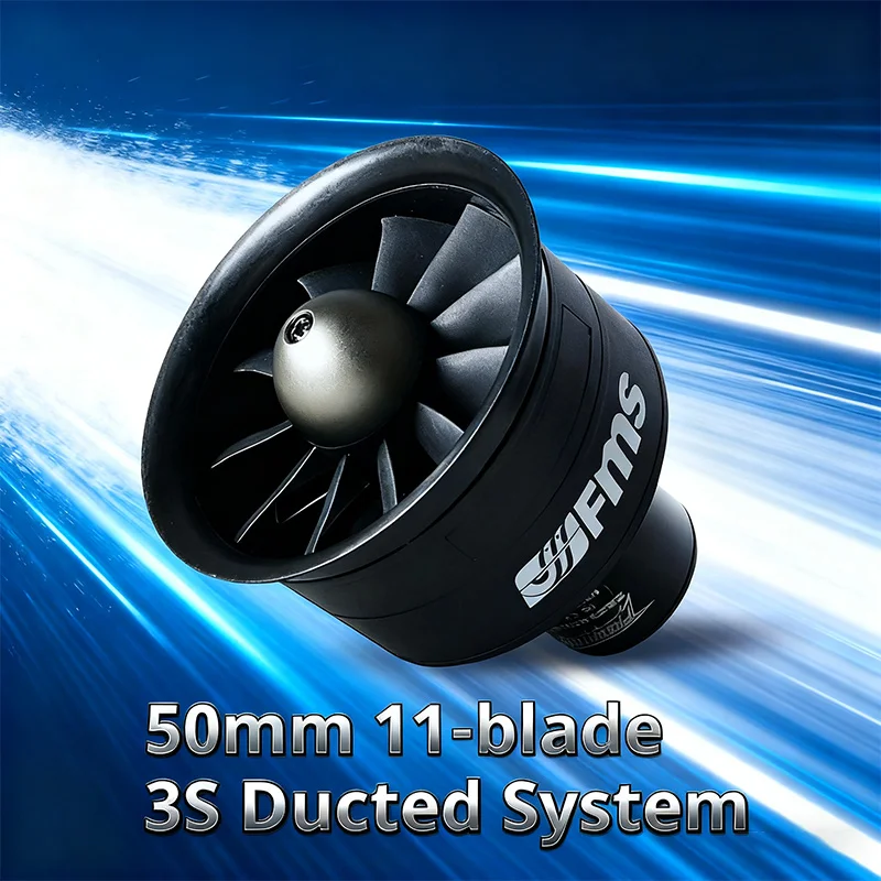 Ducted Aircraft Accessories 50mm Plastic Power Set Brushless Motor