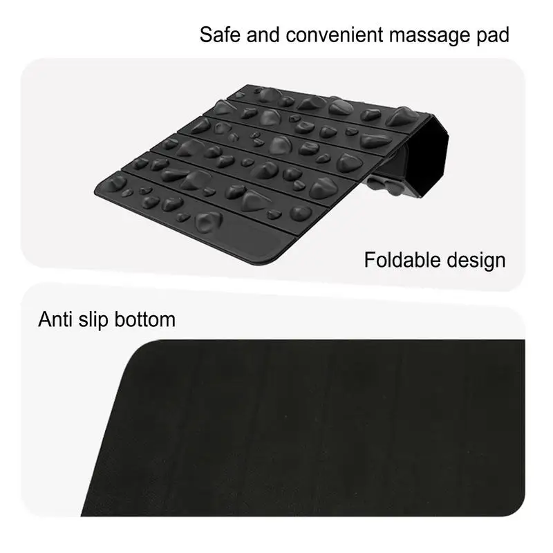 Foot Reflexology Mat Rock Mat Foot Stimulator Massager Waterproof Reflexology Multi-functional Feet Massage Tool 1Pc