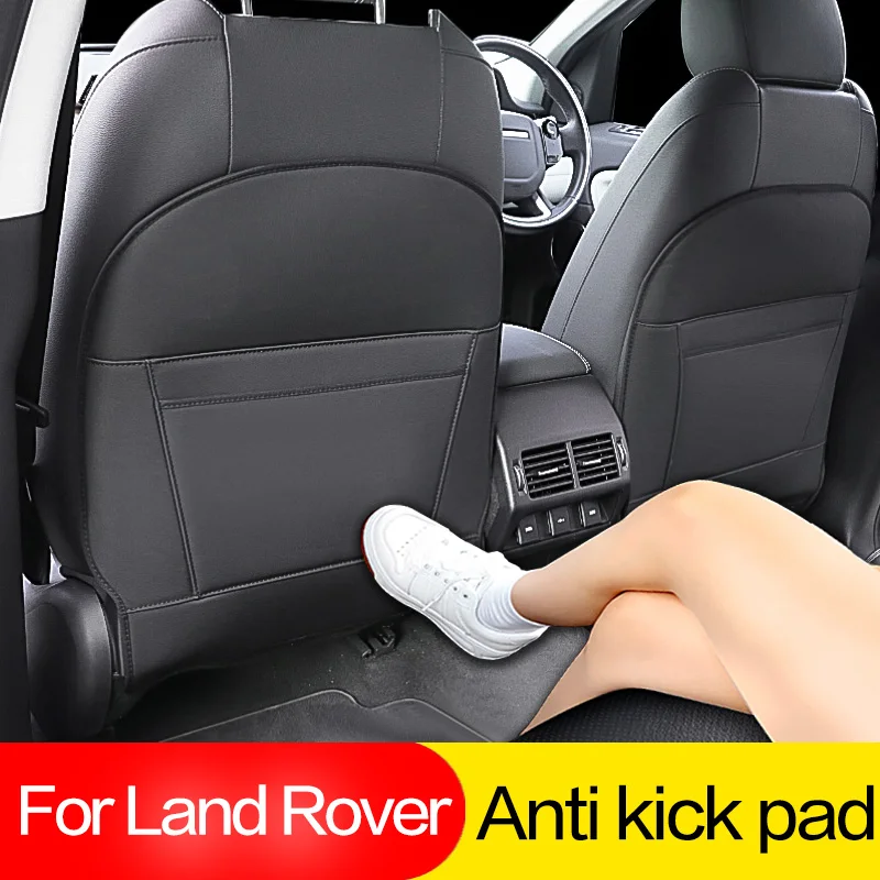 DBL Custom Car Floor Mats for Land Rover 2013-2017 Range Rover 5-Seat Waterproof Non-Slip Leather Carpets Automotive Interior Accessories 1 Set Black 