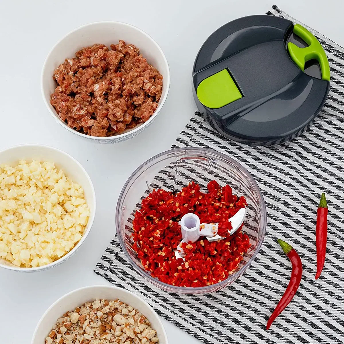 Slicer Peeler Tools Manual Onion Chopper Garlic Crusher Pressing Handheld Food Chopper Slicer Dicer Mixer Kitchen Vegetable