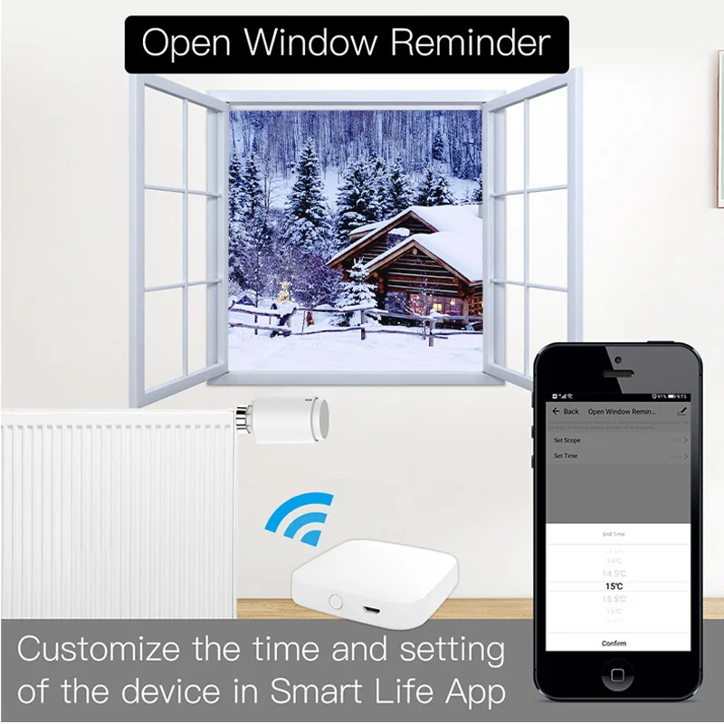 Рисунок 2 - Умный регулятор температуры с радиатором