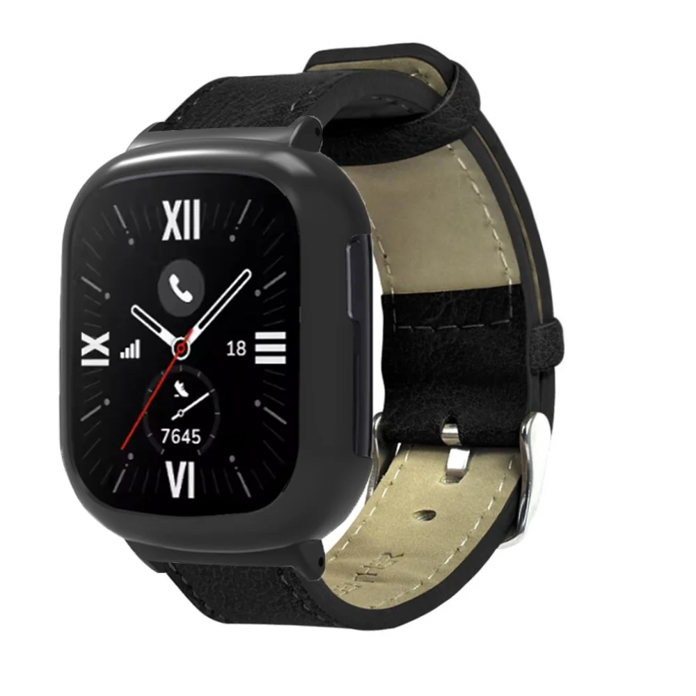 

Ремешок из волоконной кожи для Huawei Honor Watch 4, ремешок на запястье, сменный Браслет для женщин и мужчин, защитный чехол для Honor Watch 4