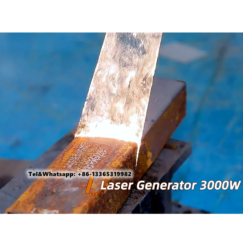 High-Precision Rust Cleaner Corrosion Removal System Raycus Laser 3000w Cleaning Laser