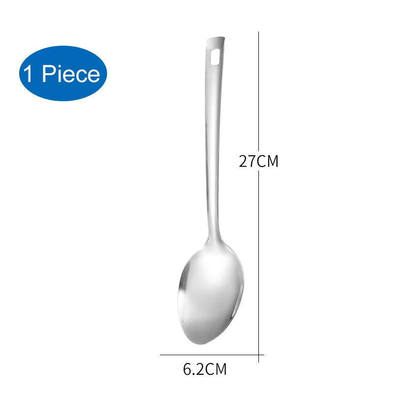 Cuillère à Sauce Pizza Acier Inoxydable - Louche Plate Antiadhésive Pour étaler Sauce, Ramen, Raviolis | Long Manche 26,8 Cm