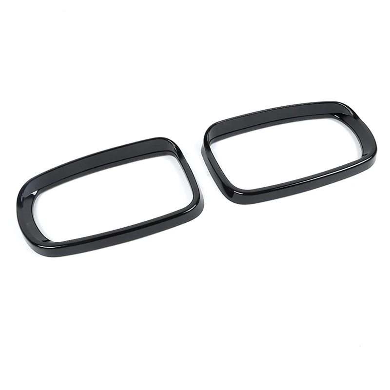 

Car Rearview Mirror Rain Eyebrow Decoration Cover Trim Accessories For Dodge Charger 2015-2020 (Black)