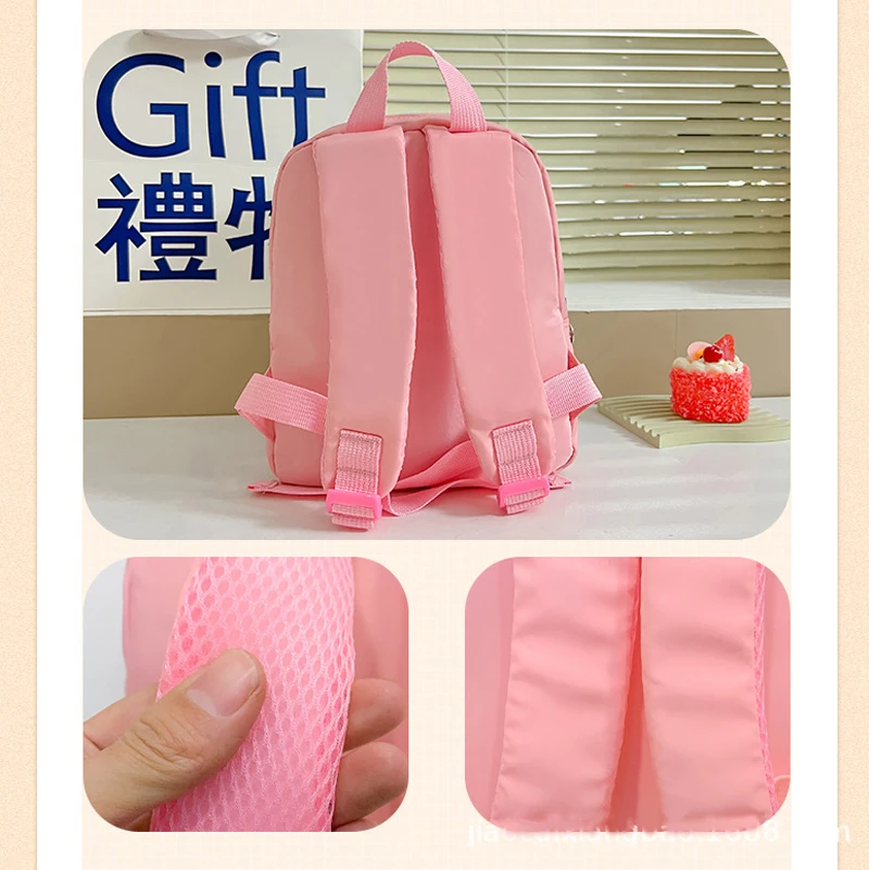 Plush 3D Unicorn Backpack for Girls Kids Children SchoolBag Cute Cartoon School Bags Kindergarten Preschool Baby Shoulder Bag 6