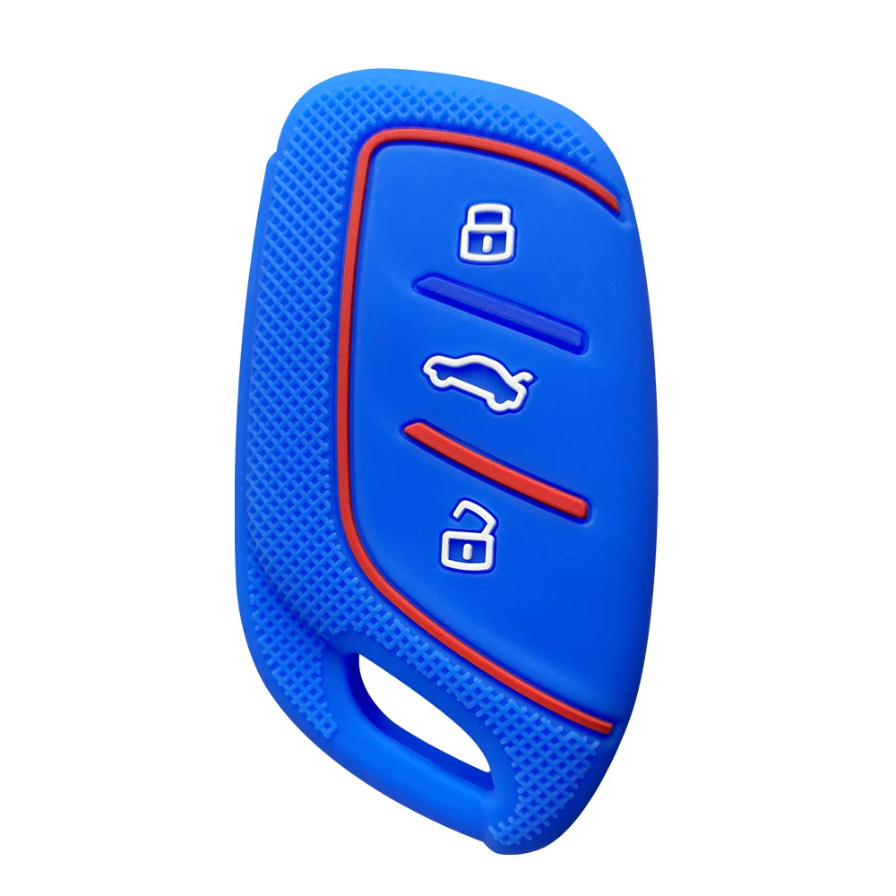 Premium Silicone Car Key Protective Cover - Sleek and Durable Design