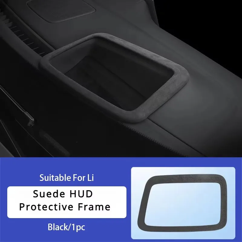 thumbnail image 1 of Para el líder ideal LI LiXiang L6 L7 L8 L9 2022 2023 2024 Marco protector HUD Panel de instrumentos Decoración interior Ajuste L67/8/9, 1 of 5