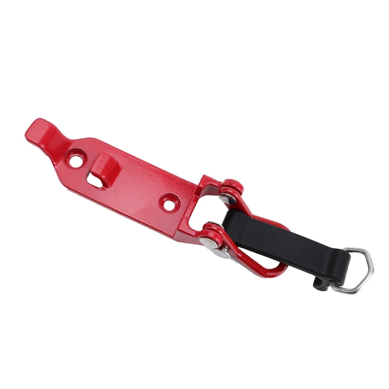 Zinc Alloy Bracket Buckle Fire Equipment Fixing Parts Roof Rack Tool Clip Buckle Rubber Pull Strap Multifunctional Clamp