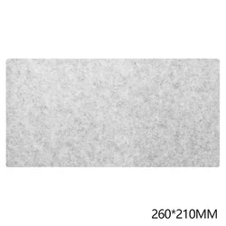 Large Waterproof Wool Felt Desk Protector and Gaming Mouse Pad (26 - 90CM) - 800x300MM (Light gray)