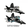 New L0712 Uav Remote Control Aircraft Epp Foam Four Channels Glider F22 Fighter Fixed Wing  Aircraft Model Toy Cool Boy's Gift 6