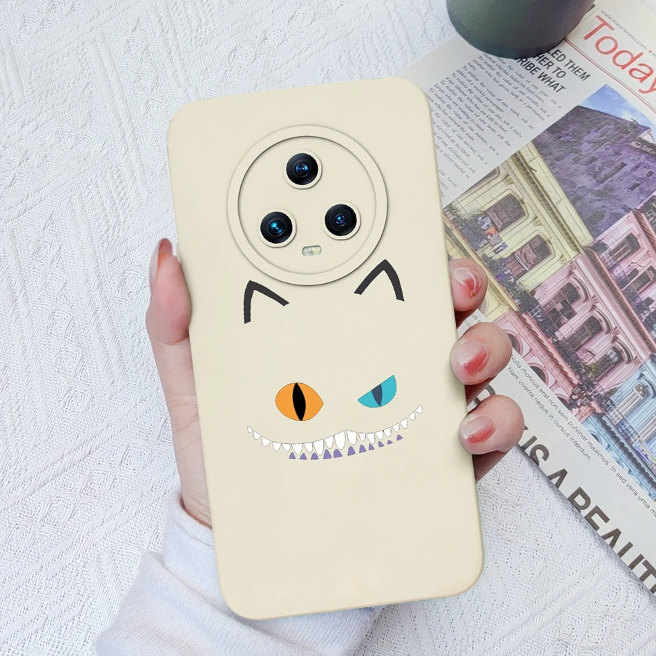 Premium Phone Case with Enhanced Camera Protection - Soft Liquid Silicone Bumper Cover for Huawei Honor Magic Series