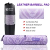 Barbell Pad for Squats and Hip Thrust Leather Pads Relief Pressure from Neck Weightlifting Gym Fitness equipment 3