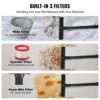 VEVOR Stainless Steel Wet Dry Shop Vacuum Wet  Dry Vac Powerful Suction  Small Shop Vac Perfect for Carpet Debris  Pet  Hair 3