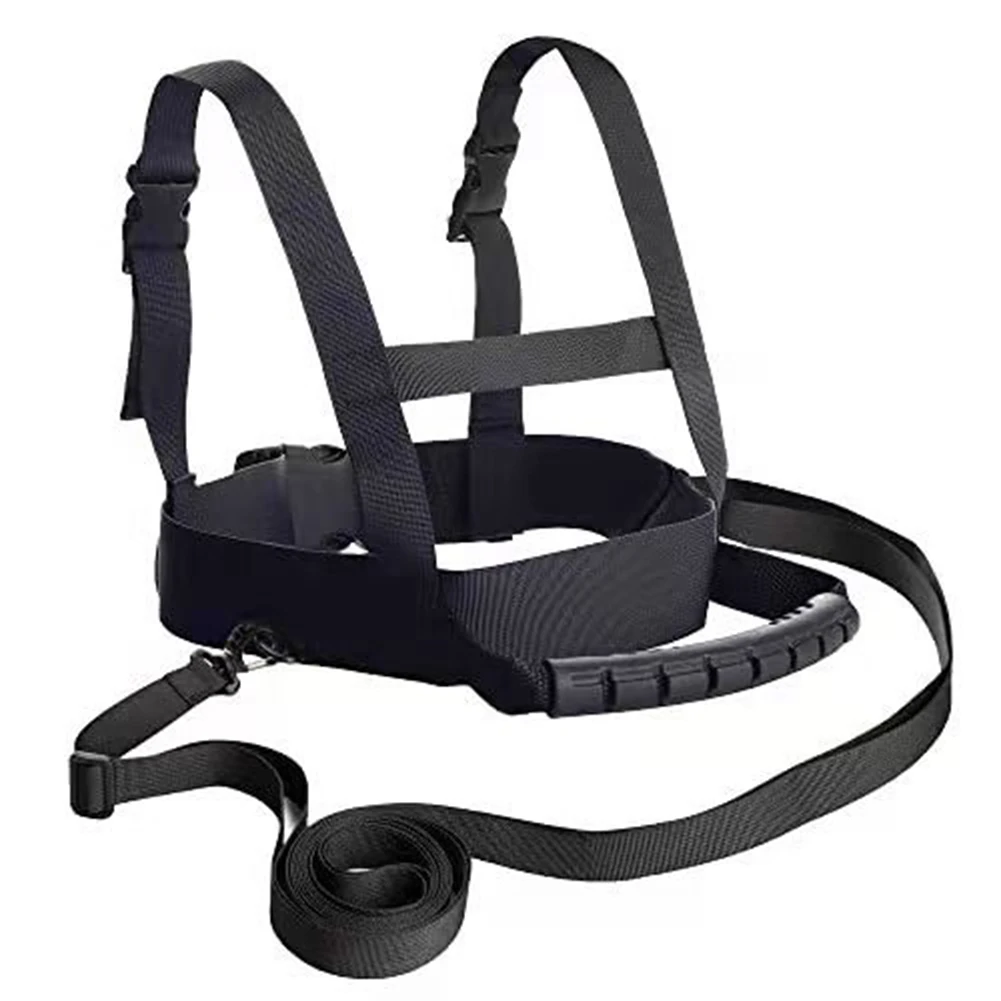 Kids Ski Harness Strap Skating Trainer Skating Skiing Rope Shoulder Strap with Handle Children Ski Harness Belt for Ski Skating 2
