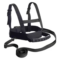 Kids Ski Harness Strap Skating Trainer Skating Skiing Rope Shoulder Strap with Handle Children Ski Harness Belt for Ski Skating 2