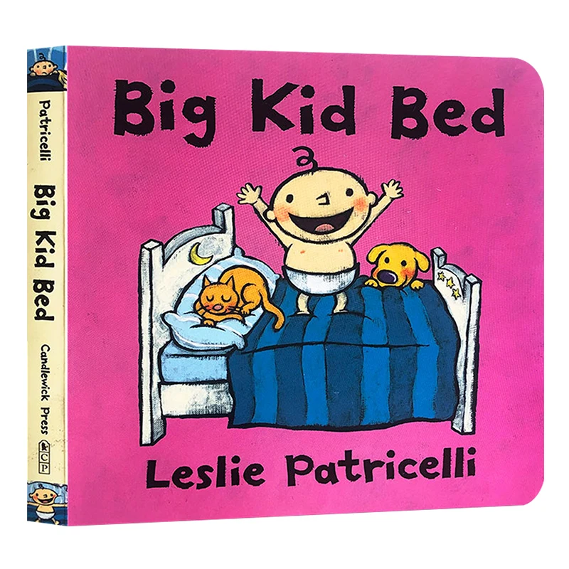 

Большая детская кровать, Лесли патришель, детские книги для детей в возрасте 1, 2, 3 лет, книга с картинками на английском языке, 9780763679347