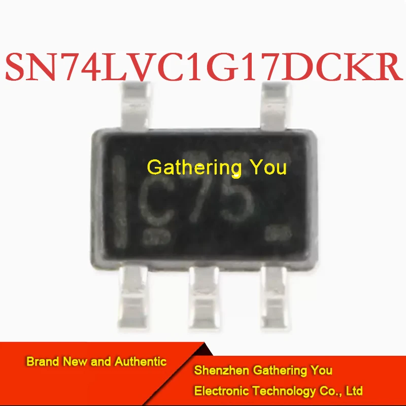 

Буферы и линейные приводы SN74LVC1G17DCKR SOT353, новые, Аутентичные