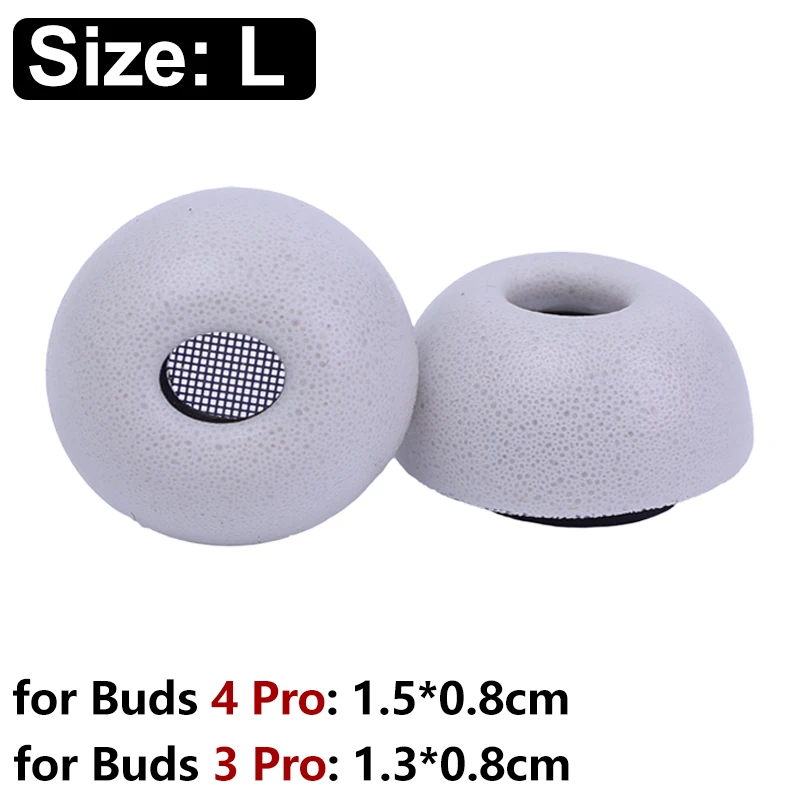 Premium Soft Memory Foam Ear Tips with Protective Covers