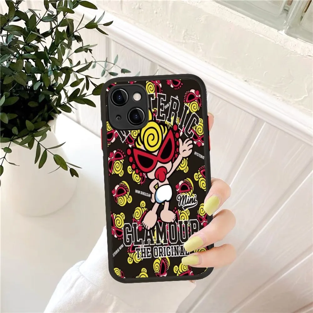 Japan Fashion Hysteric Mini Phone Case For IPhone 14 11 12 13 Mini
