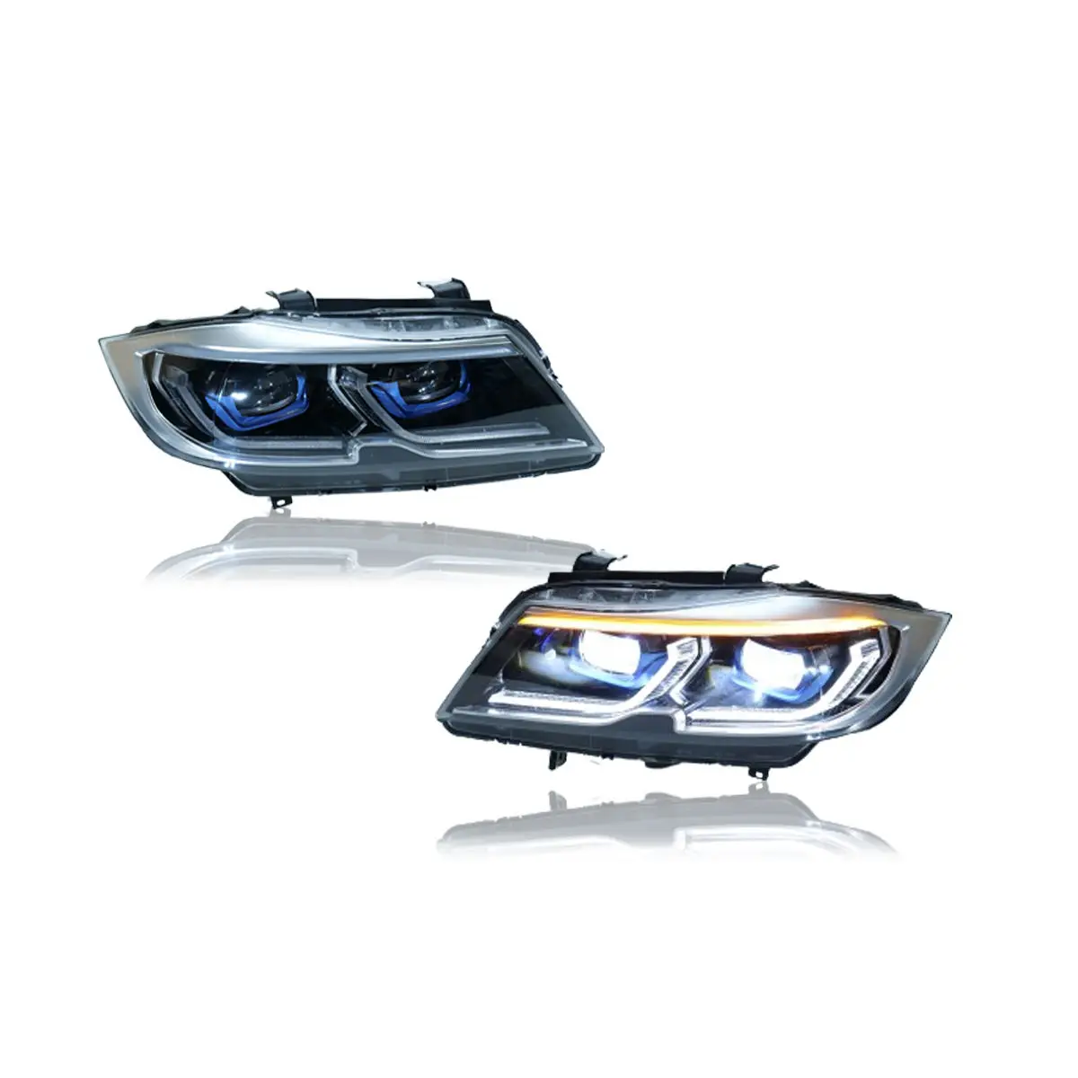 TYPY Car For BMW 3 Series E90 Headlight 2005-2012 Upgrade Modified to New  DRL Dynamic Turn Signal LED Headlight Auto Accessories - AliExpress, image size:1200x1200