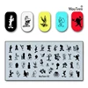 Disney Cartoon Cute Character Nail Stamp Cartoon Mix Nail Stamping Plate for Nail Art 4.72*2.36inch #122 1