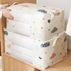 Large Capacity Clothes Storage Bag Home Wardrobe Quilt Clothes Storage Bag Moisture-proof And Dust-proof Non-woven Storage Bag 6