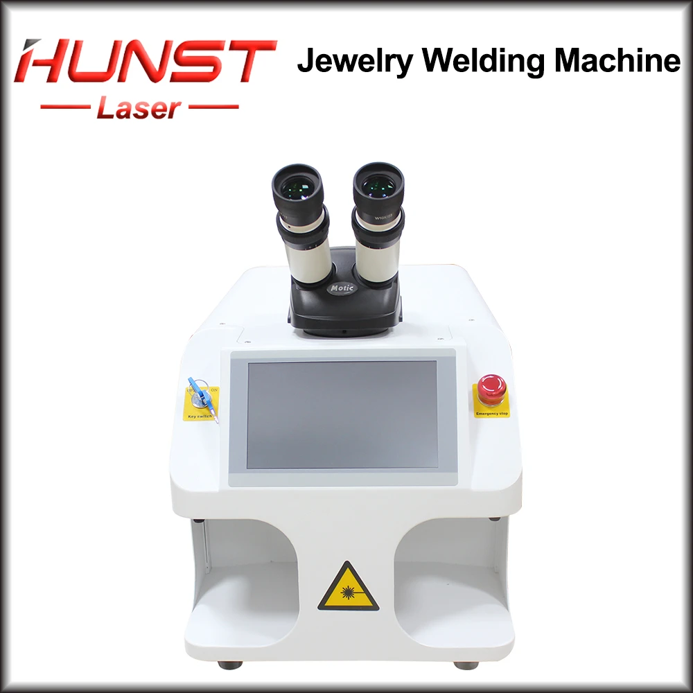 Hunst Jewelry Laser Welding Machine 80W Soldering Mini Portable Fiber