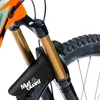 Mountain Bicycle Fenders Plastic carbon fiber Colorful Front /rear Bike Mudguard Mtb Bike Wings Mud Guard Cycling Accessories 2