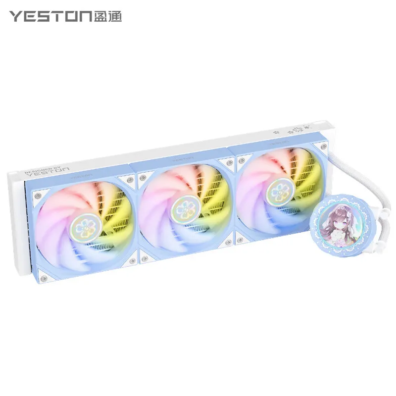Yeston 簡易水冷CPUクーラー 360mmラジエーター YT-360 Zeaginal YT-360 cpuオールインワン水冷ラジエーター,高性能