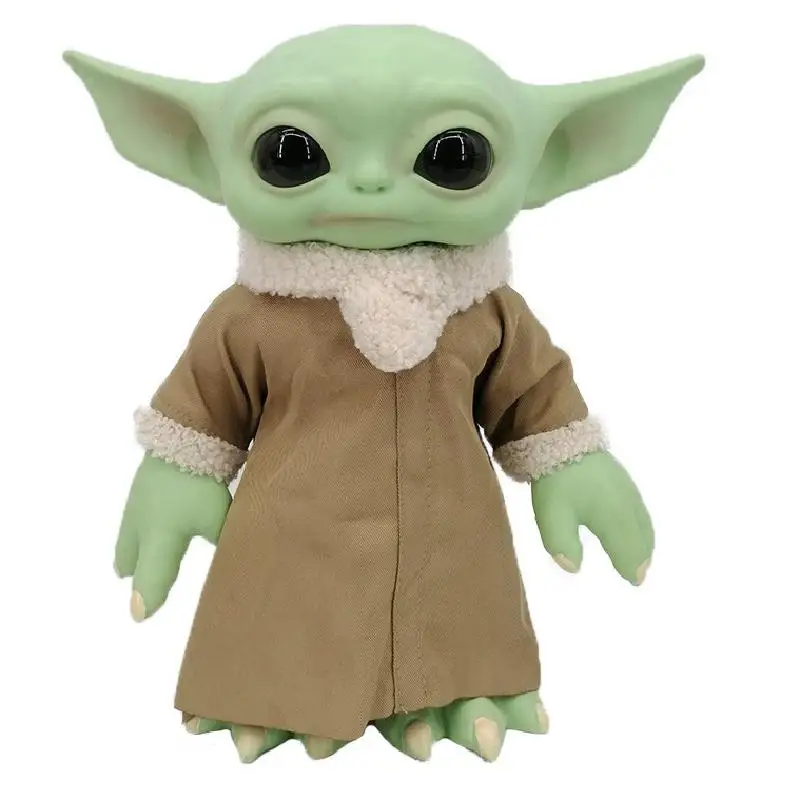 motivo Cortés princesa New Disney Star Wars Baby Yoda Action Figures Toy Anime Bebe Yoda  Collection Doll Model Toys For Children Gift| | - AliExpress