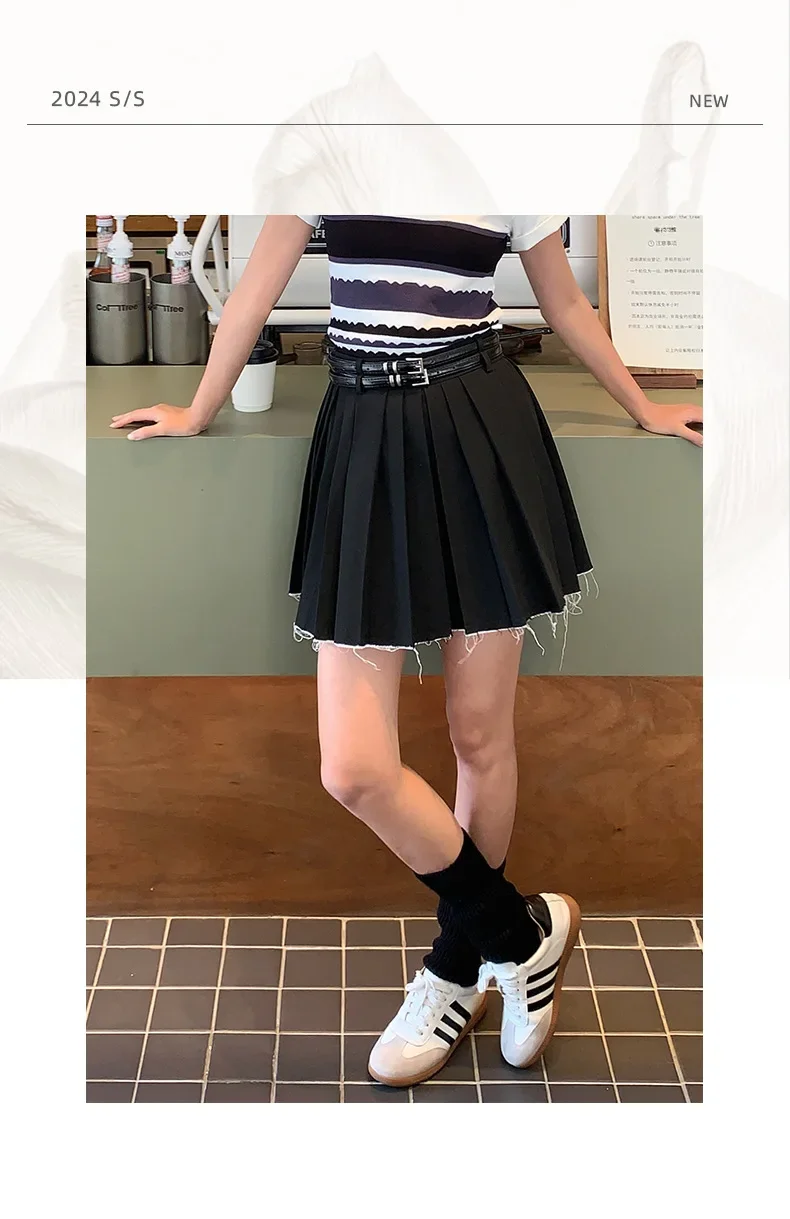 新品同様スティナstina pull-on skirt / dark navy Neihe Spring 2024