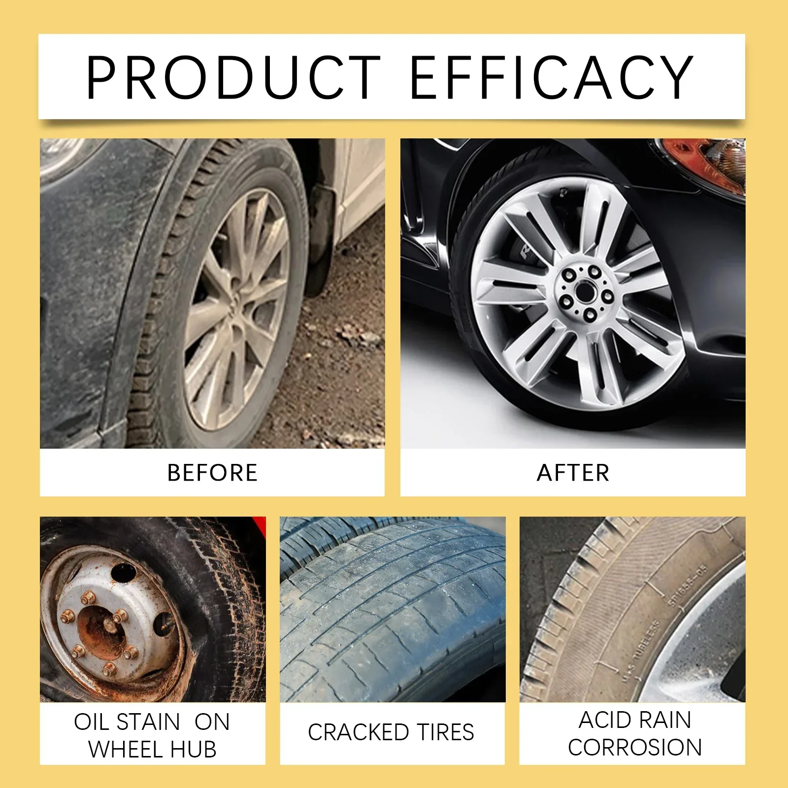 Auto Tire Polishing Paste Tire Rubber Anti-aging Waterproof Anti-fouling Protective Sealant Gloss Hydrophobic Coating Lubricant tire polishing paste