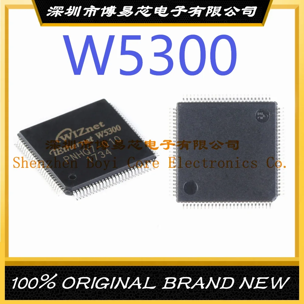 

W5300 Package LQFP-100 new original genuine Ethernet IC chip
