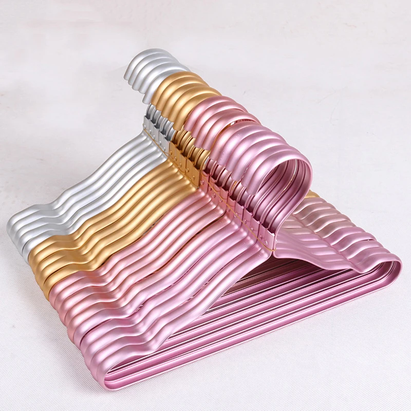 kid-clothes-hangers-matte-metal-hangers-aluminum-alloy-traceless-closet