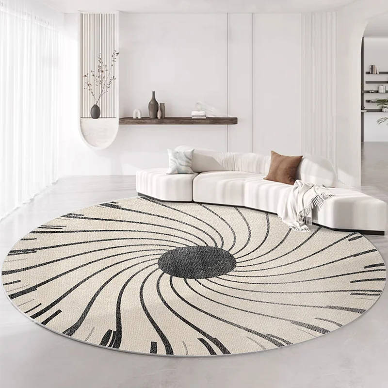 French-Circular-Living-Room-Simple-Fluffy-Carpets-Bedrooms-Cloakroom ...