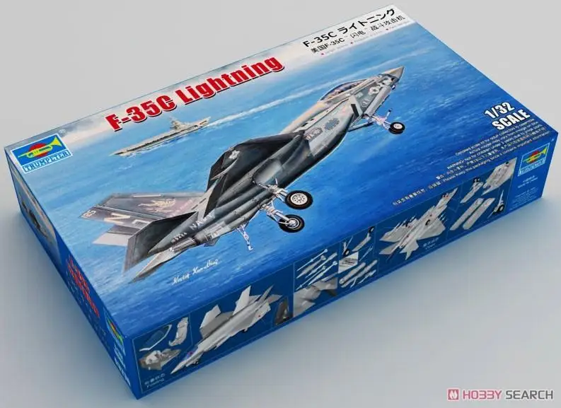 

Trumpeter 1/32 Scale F-35C Lightning plastic model kit 03230