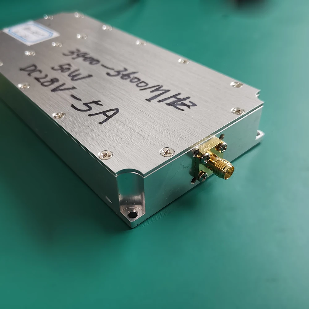 Фото 5G модуль усилителя мощности 3400-3600 МГц, беспилотный усилитель мощности для летательного аппарата, транзистор №3