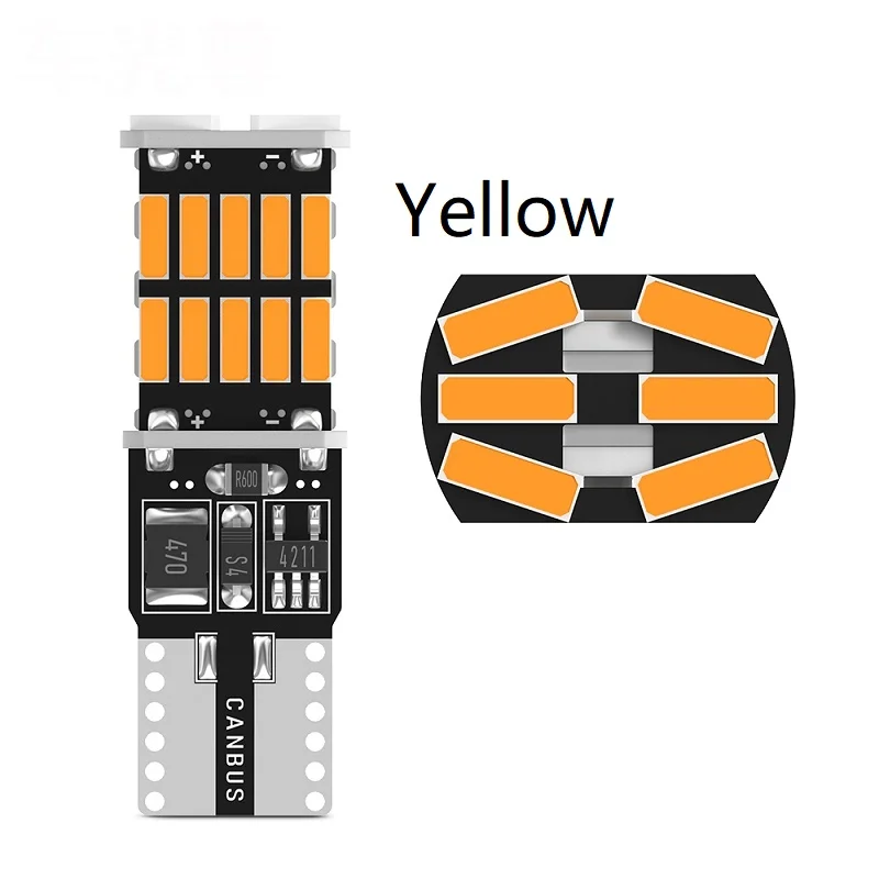 300pcs Promotion 10 w5w canbus car interior light 194 501 led 26 4014 SMD Instrument Lights bulb lamp dome 12V 6000K | Автомобили и