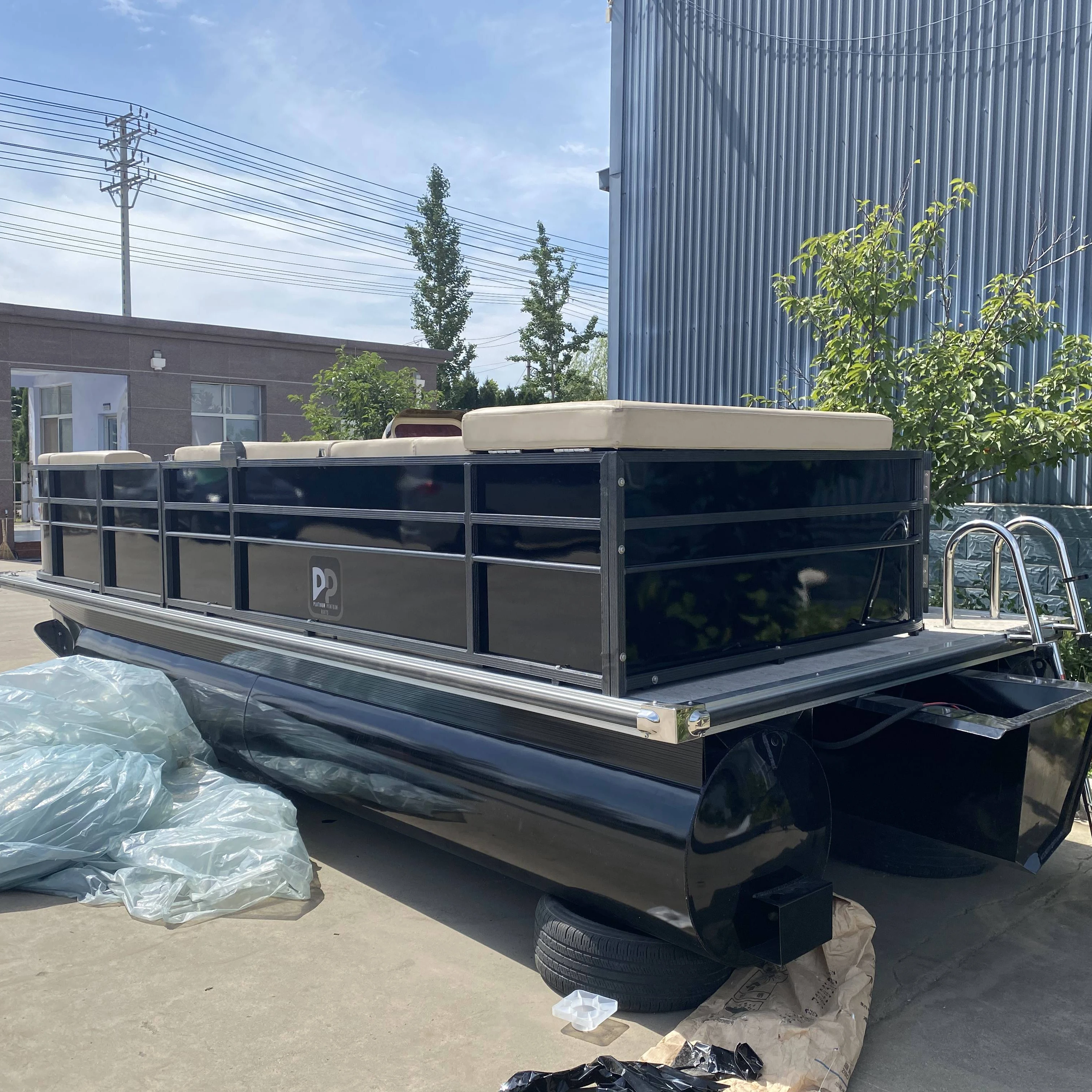 Leisure Pontoon 15FT29FT cabin cruiser luxury yacht aluminium pontoon