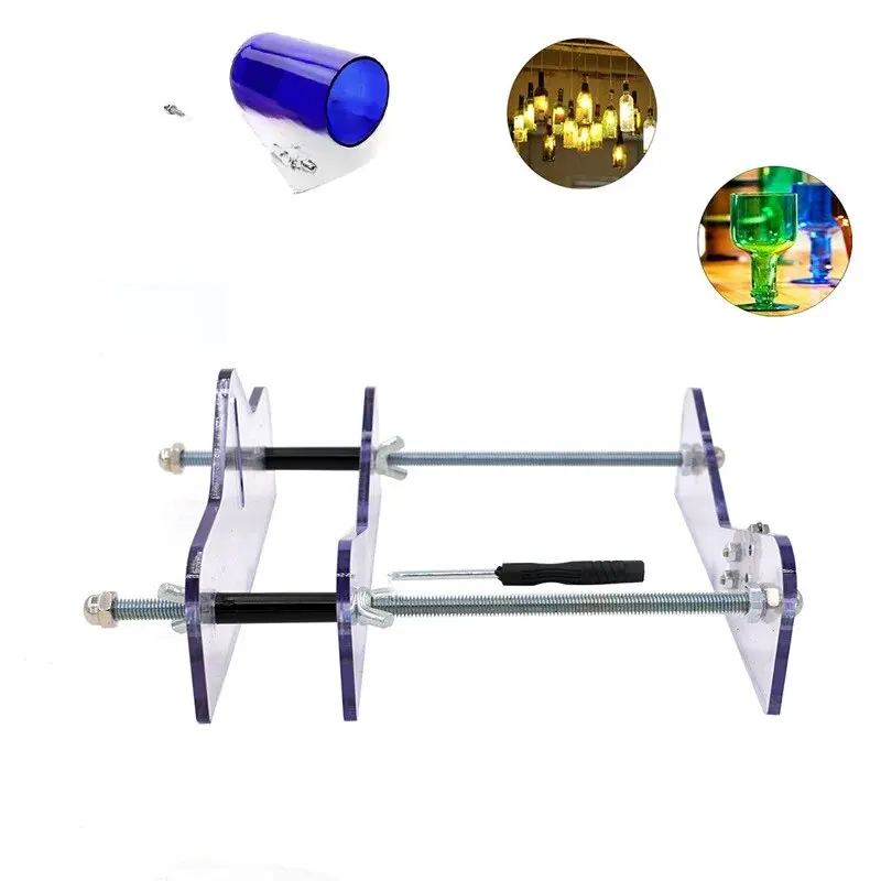 5cmThicknessAcrylicGlassBottleCutterDiyManualToolWheelCutterWineBottlesHandmade