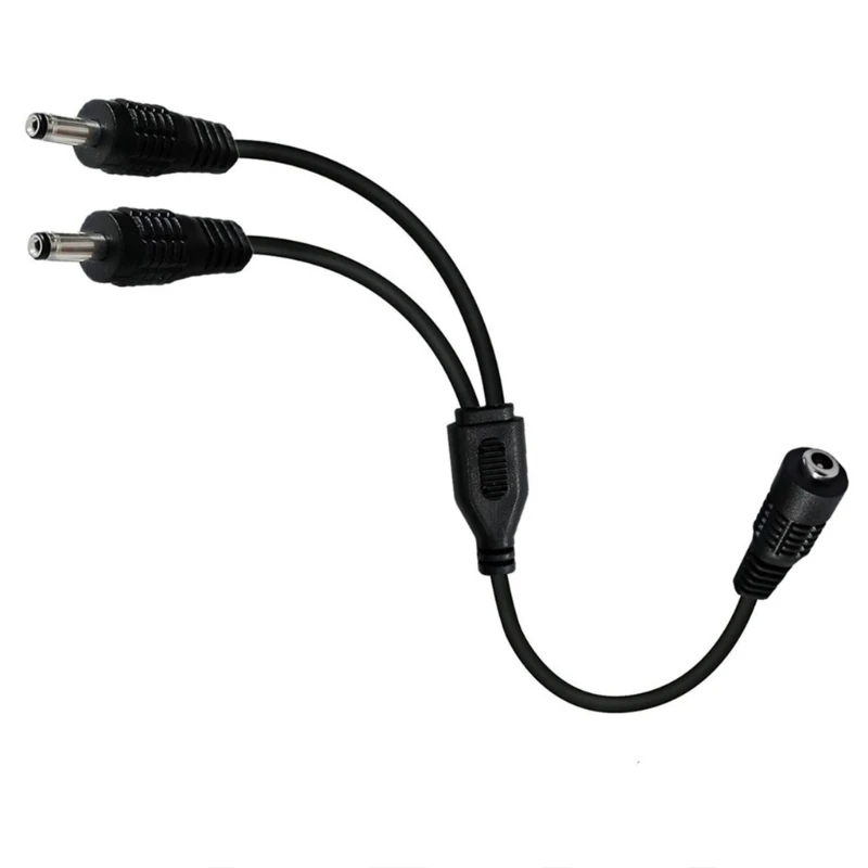 

to In Two 3.5x1.35mm Splitter Charging Cable Female To Two Adapter