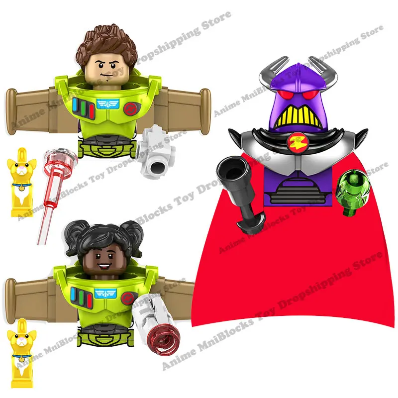 

Disney Mini Action Toys Figures Building Blocks Cartoon Toy Story Mickey Mouse Winnie The Pooh Frozen Stitch Donald Duck Bricks