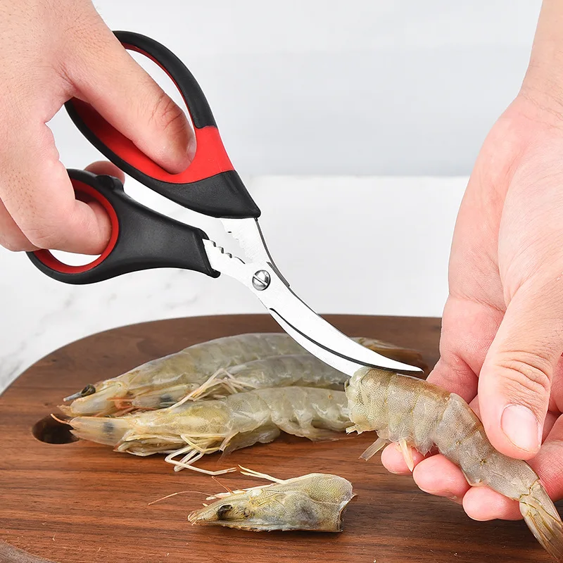 MultifunctionalHouseholdSeafoodScissorsStainlessSteelLobsterCrab