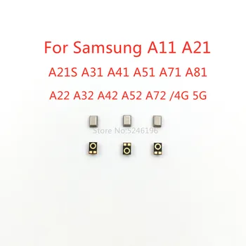 마이크 내부 마이크 리시버 스피커, 삼성 갤럭시 A11 A21 A21S A31 A41 A51 A71 A81 A22 A32 A42 A52 A72 4G 5G, 10-100 개