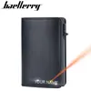 2024 New RFID Short Men Wallets Free Name Engraved Mini Slim Card Holder Brand Male Purses High Quality Men's Popup Wallet 1
